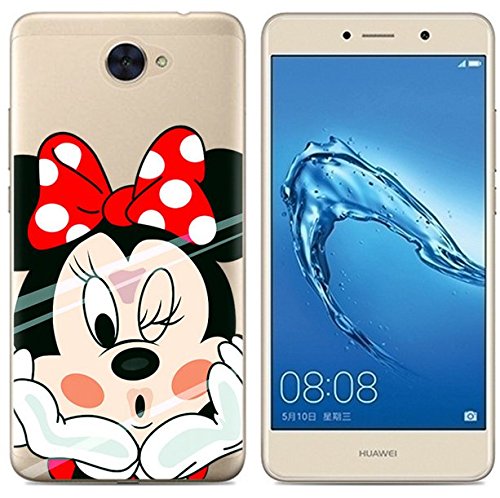 PREVOA Colorful Silicona TPU Funda Case Protictive para Huawei Y7 Smartphone - 31