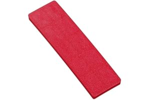 AVOCET 32mm Glazing Packers Floor Glass Shim Window Shim Spacers Flat Plastic Frame (Several Sizes Available) (1000, 6mm (Red))