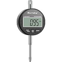 Neoteck Digitale Meetklok + Magnetische Basis Set – 0-25.4mm / 0.01mm Resolutie – Incl. Opbergkoffer