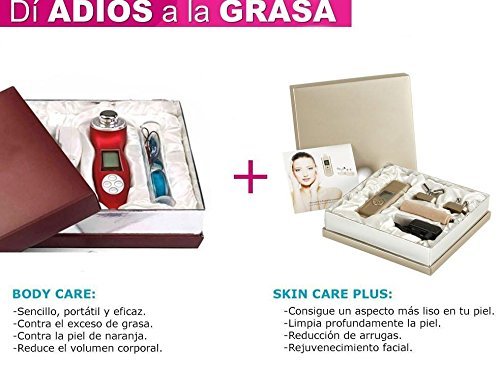 SET DE BELLEZA- Body Care maquina de cavitación y Skin Care Plus Reduce las arrugas, tonifica y mejora la textura.¡¡¡PROMOCIÓN REGALO 1 GEL DE CAVITACIÓN!!!