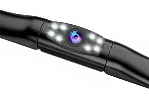 Kairiyard Universal Voiture caméra de recul 170 º HD Vision Nocturne IR étanche caméra de recul pour Le Moniteur IP68