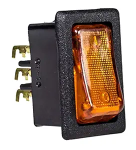 Uno Minda Sw-0946Co Piano Switch for Universal (Grey)