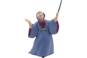 Bullyland Disney Princess 12359-Figura di Gioco, Walt Cenerentola, Fata Madrina, Alta Circa 8 cm, Figura Dipinta a Mano, Senza PVC, per Far Giocare i Bambini con la Fantasia, Colore Variegato, 12359