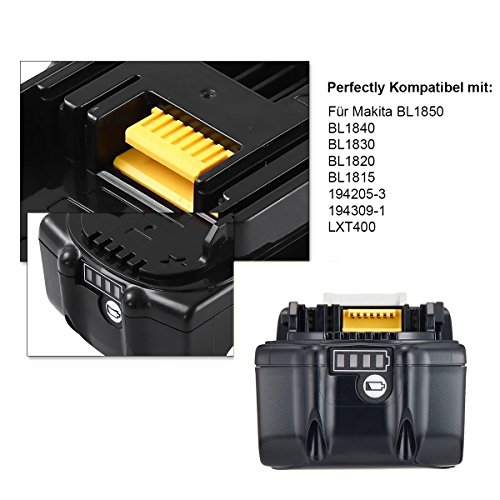 BL1830B Für Makita Akku 18V 3.0Ah Li-ion Batterie with Led Indikator Werkzeug ErsatzAkku BL1830B LXT-400 BL1840 BL1850 - 5