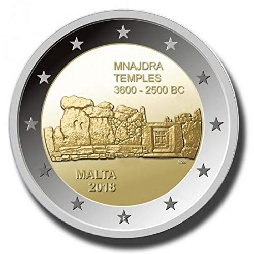 Preisvergleich Produktbild NumiSport€uro Malta 2018 - Tempel von Menaidra
