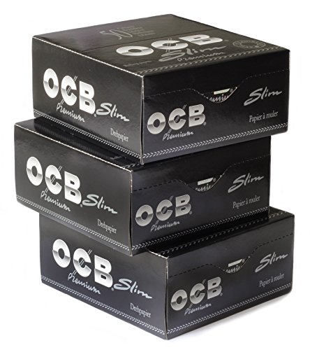 OCB PREMIUM SLIM papier à rouler King Size x 50 - 3 boxes