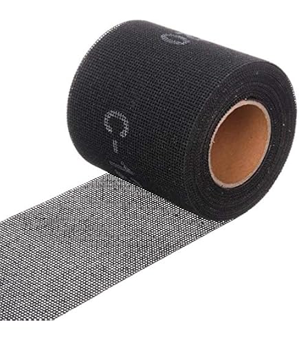 Rouleau Abrasif Maille Ouverte Carbure De Silicium Grain 180 - 38 Mm X 5 M - Bois, Métal, Placo