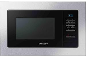 Samsung MG23A7013CT/EC Microondas de Integración con Grill, 23 L, potencia 800W.