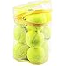Produktbild Tennisbälle 12 Stück Licht Sport PLAY CRICKET Hundespielzeug Ball, mit PE-Transparent Tragetasche ideal für Anfänger Training Werfen Spiel mit Haustiere 1 Stück von BIPY