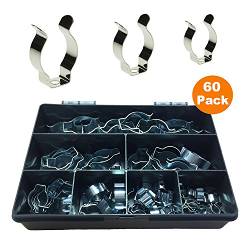 Preisvergleich Produktbild 60 x Schmale Schwere Werkzeug Basiert Clips / Heavy Duty Lagerung Hangers