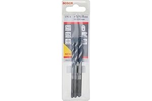 Bosch Professional Accessories Cyl/5 Serisi, Blue Granite Turbo Beton Matkap Ucu, 3'Lü 5/6/8 mm, Gri