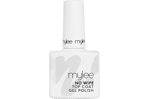 Mylee Gel nagellack ingen torka topplack 10 ml UV/LED avtorkning nagelkonst