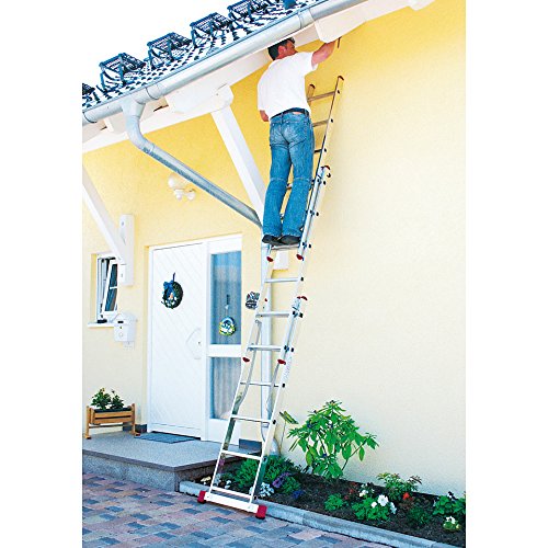 Krause Corda Alu Vielzweck-Treppenleiter 3×6 Sprossen - 3