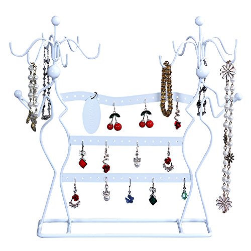 Songmics Schmuckständer Schmuckhalter Ohrringhalter Armbandständer Kettenständer JDS78W - 2