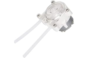MUMUSUKI 6V Mini Peristaltic Liquid Pump Trickle Titration Pump DIY Dosing Pump Hose Pump for Garden Aquarium Lab Analysis