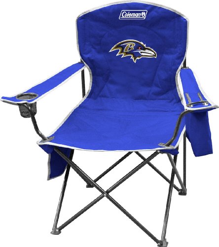 Preisvergleich Produktbild Coleman NFL Kühler Quad Stuhl, schwarz