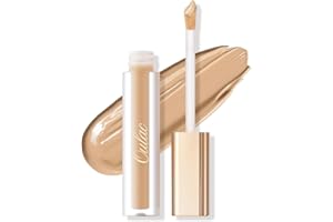 Oulac corrector ojeras | corrector alta cobertura | maquillaje mate para mujeres, hidratante y nutritivo, Light Medium vegano corrector de ojeras
