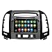 Produktbild 7 Zoll 2 Din Android 5.1.1 Lollipop OS Autoradio für Hyundai Santa Fe(2006 2007 2008 2009 2010 2011 2012), kapazitiver Touchscreen mit Quad Core 1.6G Cortex A9 CPU 16G Flash und 1G DDR3 RAM GPS Navi Radio DVD Player 3G/WIFI Aux Input OBD2 USB/SD DVR