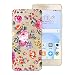 Produktbild Yokata Huawei Honor 8 Hülle Transparent Weiche Silikon Handyhülle Schutzhülle TPU Handy Tasche Schale Etui Weich Silicone Bumper Ultra Dünn Slim Schlank Durchsichtig Handytasche Premium Kratzfest Clear Backcover Schutz für Huawei Honor 8 (5,2 Zoll) Case Cover - Blumen