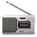 Produktbild Swiftswan Universal Silber Slim AM/FM Mini Radio Stereo Musik Lautsprecher Receiver