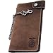 Produktbild BARON of MALTZAHN Herrenbrieftasche Portemonnaie ELLISON mit Kette aus braunem Leder