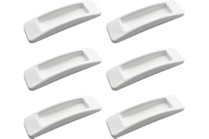 JJWNMLL 6 Pezzi Self Stick Maniglia Autoadesive Manopole,Maniglie Adesive per Porte Vetro,Assistente per e Finestre porte scorrevoli autoadesive (bianco)