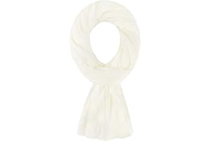 ALLEE DU FOULARD Pañuelo Cabeza Mujer Elegante 100% algodón 200x110 Cm - Bufanda Color Sólido para Primavera, Otoño e Invierno - Fular, Chal, Mantón, Estolas y Cachecol - Bufandas y Chales para Mujer