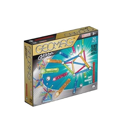 Geomag - 531 - Jeu de Construction - Glitter - 30 Pièces