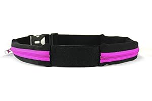 Ceinture BOA L'Original TAILLE M - 2 poches Ultra Extensibles - Sport, Course à pied, Jogging, Equitation, Fitness, Voyage, Randonnée, Festival - sac banane telephone, gourde, anti pickpocket – belt