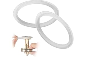 BOUMVID 2PCS O-Rings Seal Rubber Gasket, Bathroom Sink Drain Plug Stopper Silicone Seal Ring Sealing Washers, Basin Pop Up Plug Replacement Seal Ring, Sink Gaskets Bath Plug for Bathroom 32/38mm