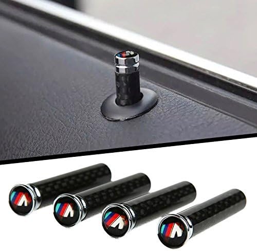 Door Lock Pull Pins Knobs button M Sport Logo