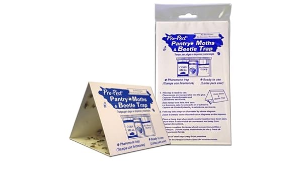 Pro Pest Pantry Moth Traps 6 Ready To Use Pre Baited Traps