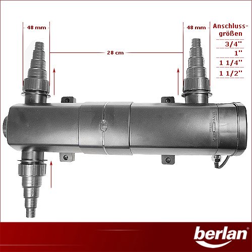 Berlan UV-C Lichtfilter BLF218UVC – 18 Watt - 3