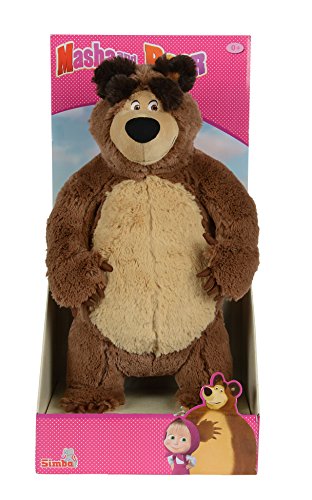 masha 35cm Bear Plush Toy (Multi-Colour)
