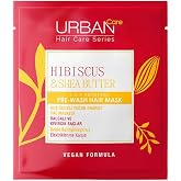 URBAN Care Twisted Curls Hibiscus & Shea Butter Special Pre-Shower Hair Care Mask for Curly and Wavy Hair 50 ml- Vegan