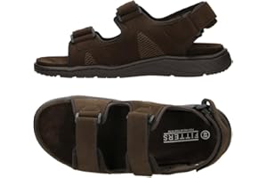 FITTERS FOOTWEAR THAT FITS Fitters FRITZ - Sandalia moderna para hombre, talla grande, cómoda, talla grande, talla grande, FRITZ 48, 49, 50, 51, 52