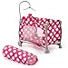 Produktbild Hauck D90644 i'coo Puppen-Reisebett mit Mobile Starlight, Dotty Pink