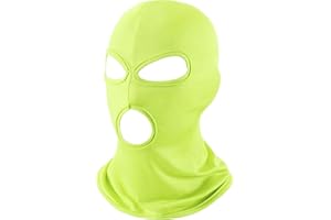 WYSUMMER Maschera Passamontagna, Maschera da Uomo a Tre Fori Laika Sottile da Donna per Cappellino da Caccia da Ciclismo per Moto