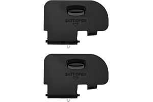 LT Easiyl Lot de 2 Couvercles de Porte de Batterie pour Appareil Photo Pièce de Réparation Compatible avec Canon 5D MK III Mark III 3 Couvercle de Compartiment de Batterie Noir
