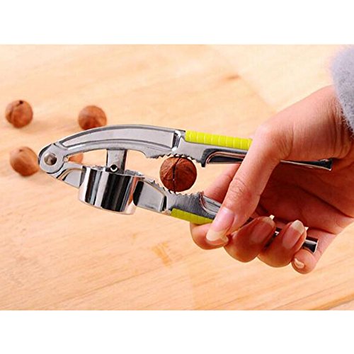 Skitic Knoblauchpresse Ingwerpresse Garlic Press Knoblauch Crusher Squeezer und Walnuss Cracker Küchenhelfer Küchenutensil Küchenwerkzeug Küche Werkzeuge - 7