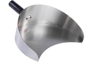 Morkite Pelle à kebab – 22,5 x 17,5 x 8 cm attrape-viande en acier inoxydable, pelle gyroscopique, poêle de récupération de viande, rôtissoire, attrape-viande, pour machine à barbecue Gyro Döner Kebab