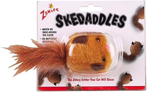 Zanies Skedaddle Squirrel Cat Toys
