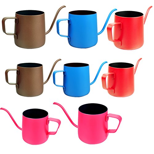 Segolike 8pcs Long Narrow Spout Coffee Pot Pour Over Drip Pot for Coffee Maker Set RS.3850 (64.00% Off) - Amazon