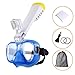 Produktbild NOTENS Tauchmaske, Anti-Fog-Tauchmaske Tauchmaske Schwimm Training Scuba Panorama Ansicht mit Einem Adapter für Action-Cam