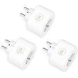 Prise Connectée, Meross Prise Intelligente Compatible avec Alexa, Google Home et SmartThings, 16A Prise Programmable WiFi ave