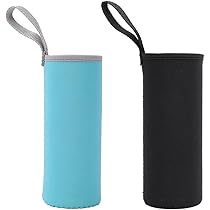 XPEX 1 Pezzo Netto Porta Borraccia Bici Porta Bottiglia Con Tracolla Regolabile E Tasche Porta Borraccia Zaino Portaborraccia Per Campeggio Ciclismo Trekking(rosa