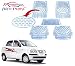 Auto Pearl - Premium Quality Heavy Duty 5Pc PVC Rubber 6604 Clear Car Mat For -Hyundai Santro Xing RS.1299.00