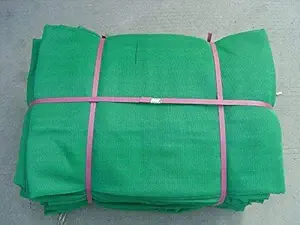 Bio Blooms Agro India Private Limited Nylon Gardening Shadenet and 50% Sun-Block Shade Cloth Net Mesh for Garden Patio & Plants - UV Treated, 3 x 10 Meters - Green