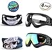 Price comparison product image FINAL BASE Goggles 2 Pack and Mask 2 Pack for Nerf Game Toy Adjustable Multi-purpose Masks with Face Masks for Nerf Guns N-Strike Elite Series Foam Gun Goggles&Eye Shield