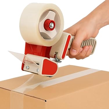 tesa Distributore di nastro da imballaggio COMFORT 6400 Rosso, Blu Larghezza rotolo (max.): 50